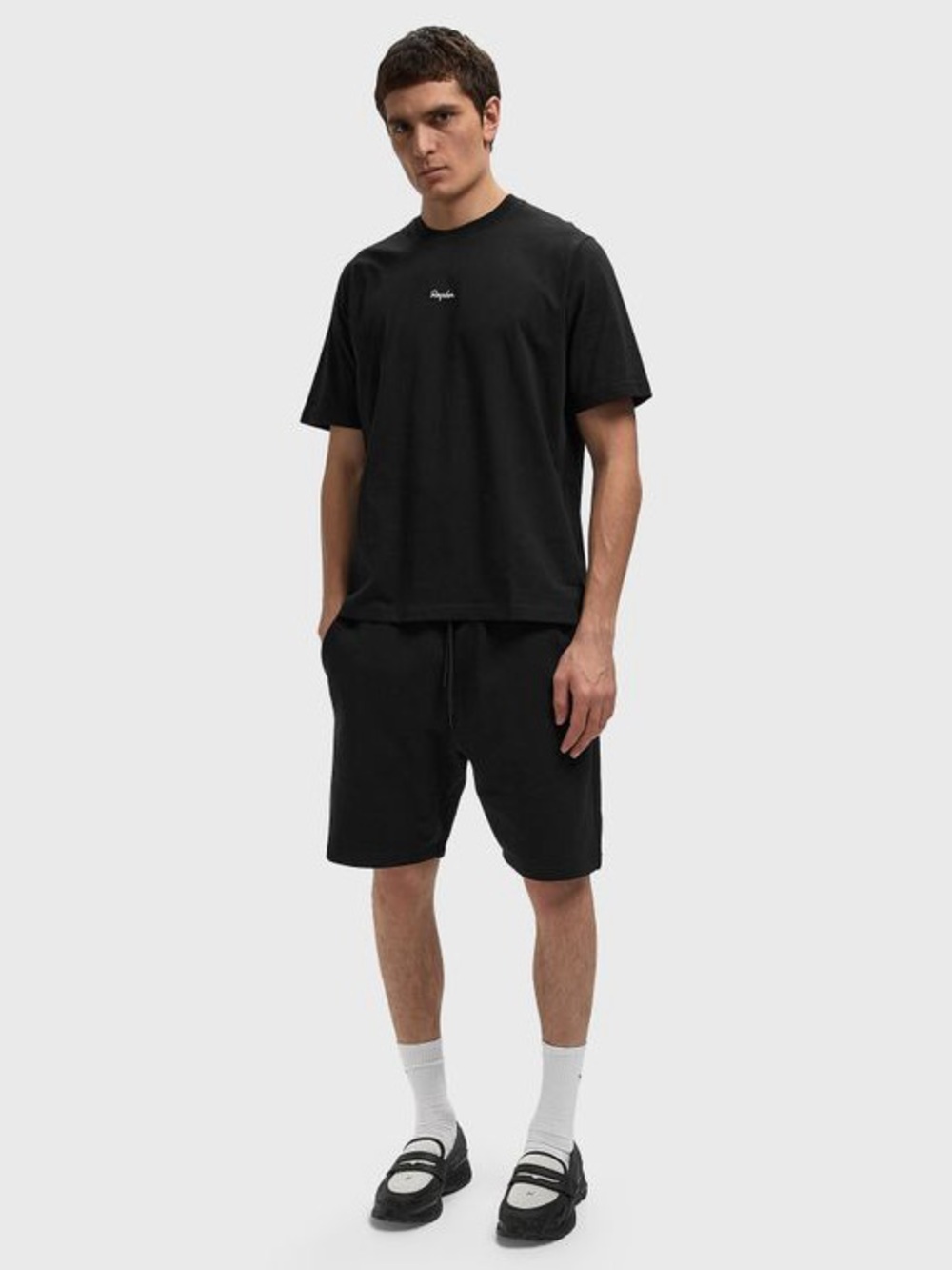 RAPHA Men’s Heavyweight Cotton Sweatshorts Black Sz Small